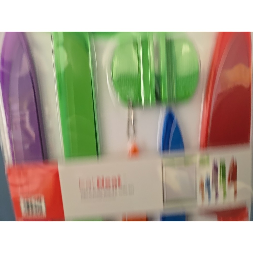 EatNeat 12-Piece Colorful Kitchen Knife Set - 5 Colored Stainless Steel Knive - Picture 4 of 7